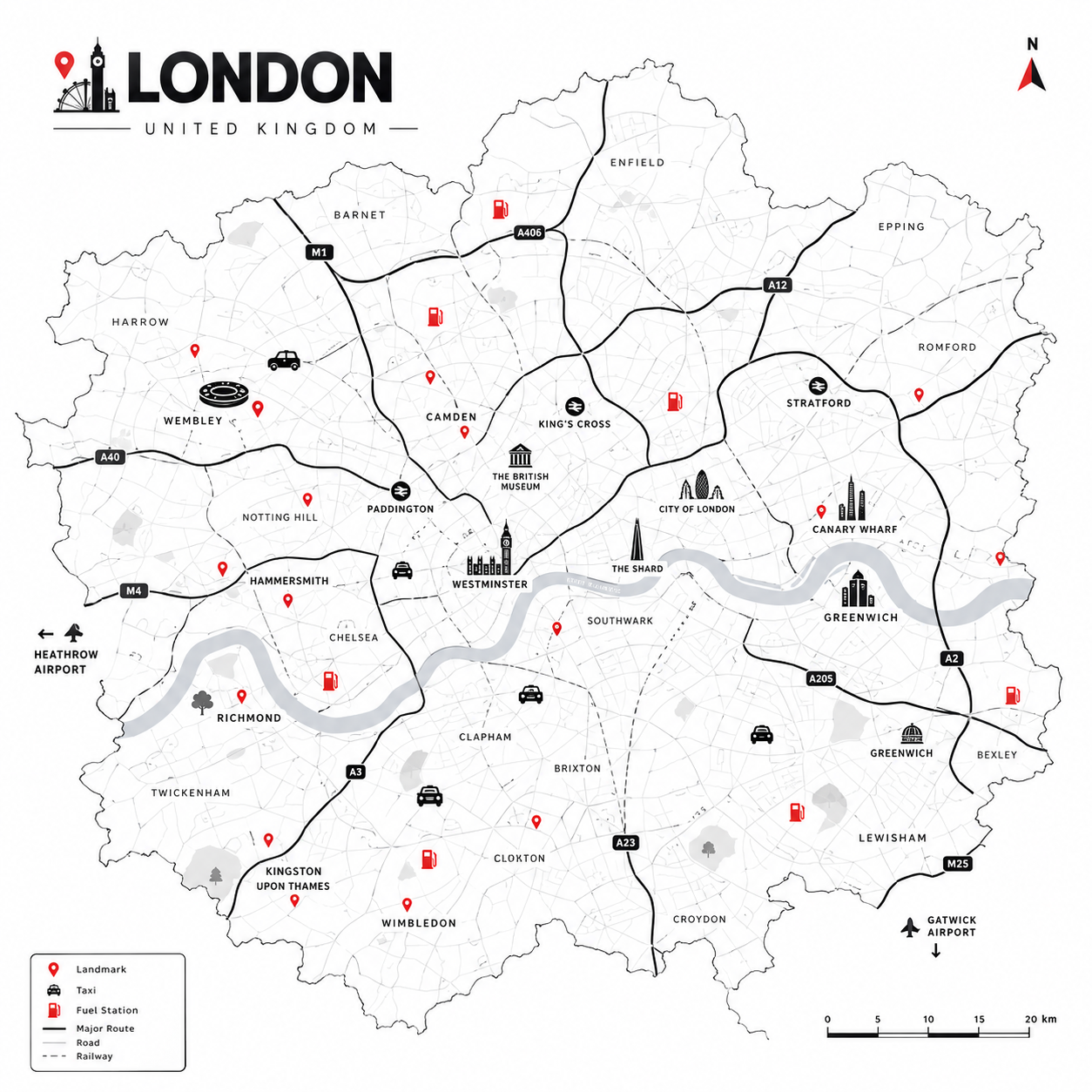 United Kingdom map